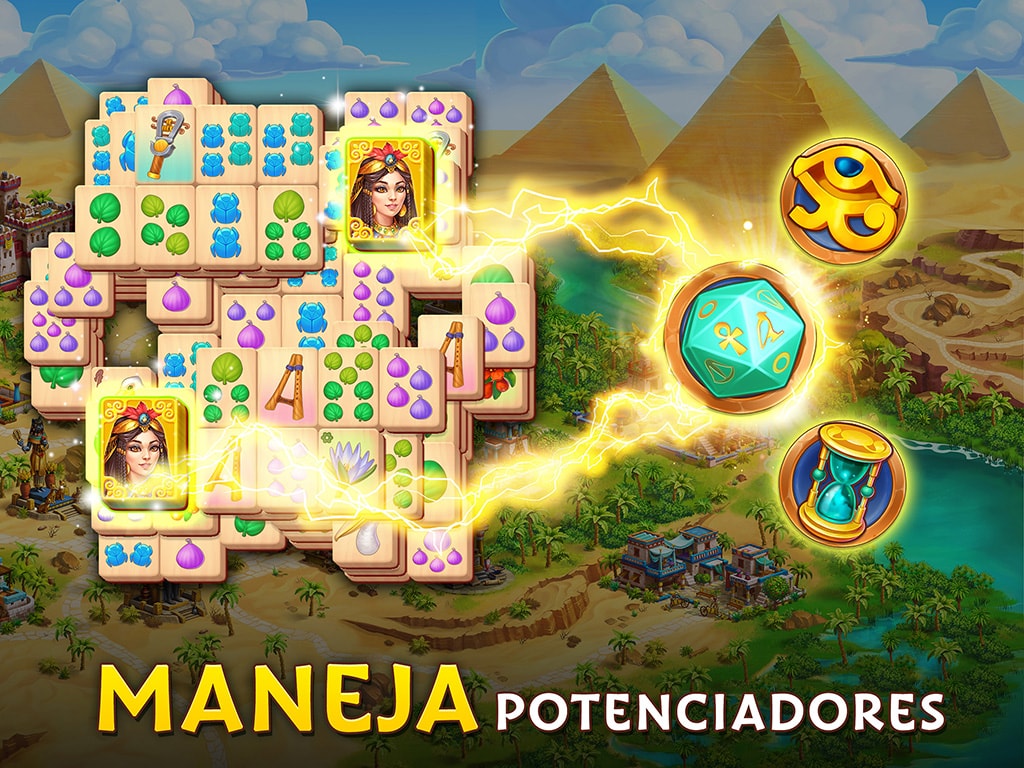 Pyramid of Mahjong: Juego de combinar fichas