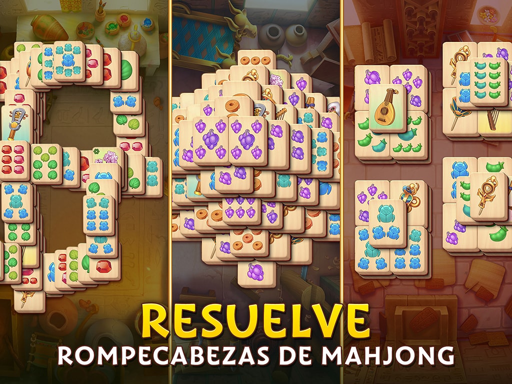 Pyramid of Mahjong: Juego de combinar fichas