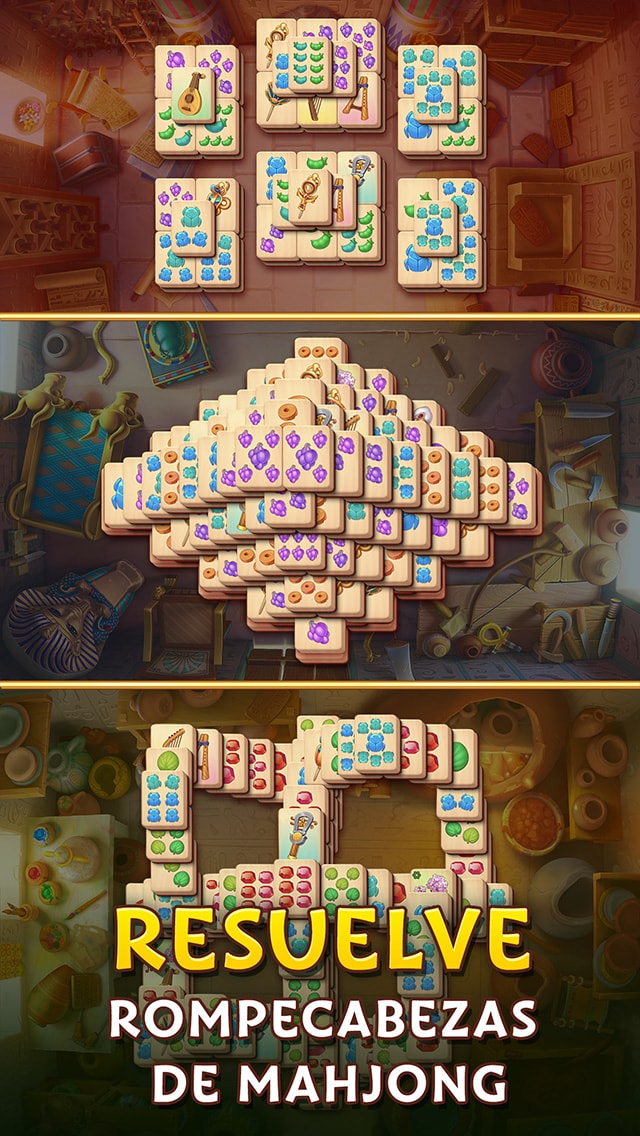 Pyramid of Mahjong: Juego de combinar fichas