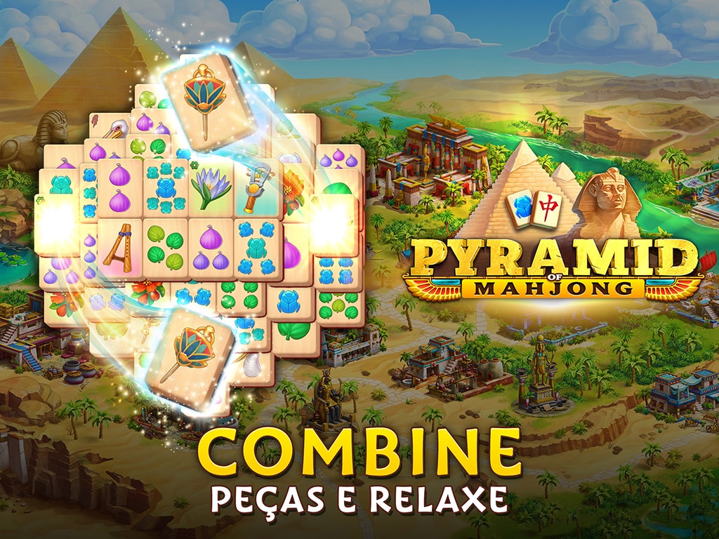 Pyramid of Mahjong: Jogo de Combinação de Pares