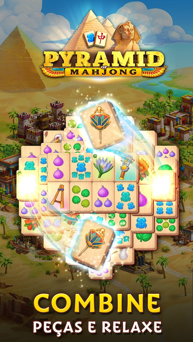 Pyramid of Mahjong: Jogo de Combinação de Pares