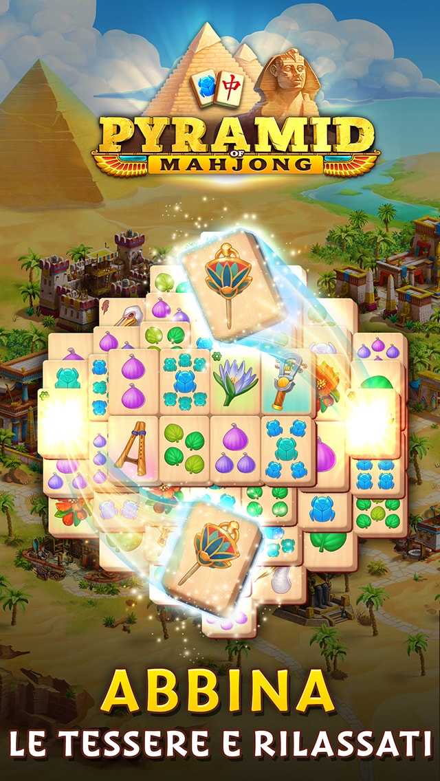 Pyramid of Mahjong: Gioco di abbinamento tessere