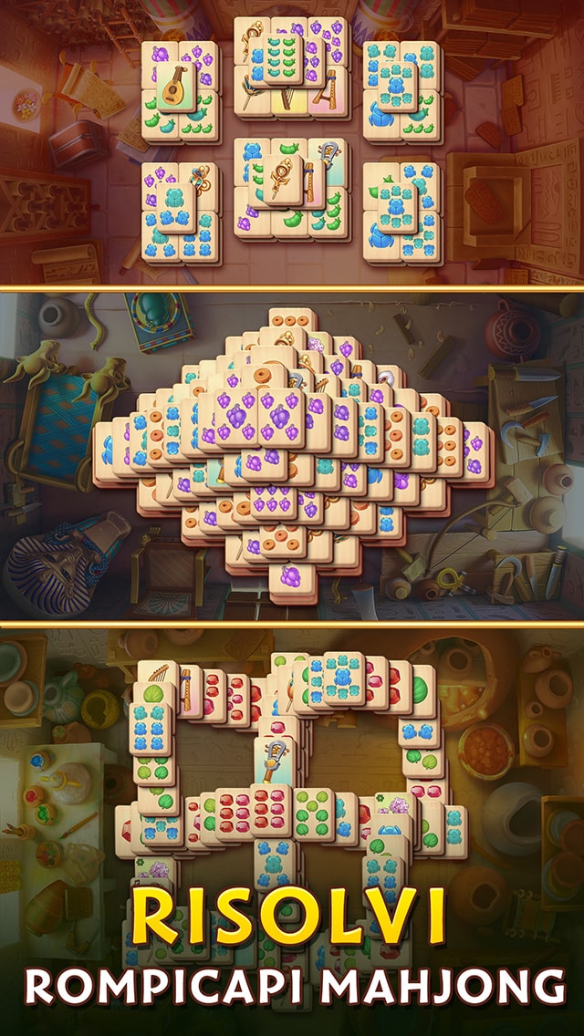 Pyramid of Mahjong: Gioco di abbinamento tessere
