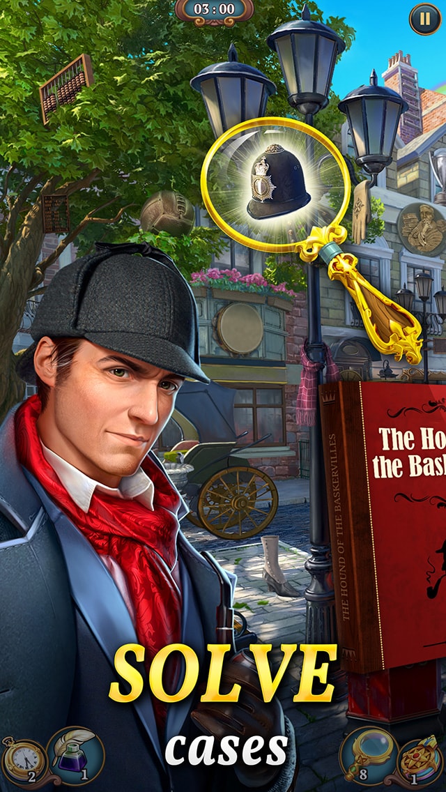 Sherlock・Hidden Object・Match 3