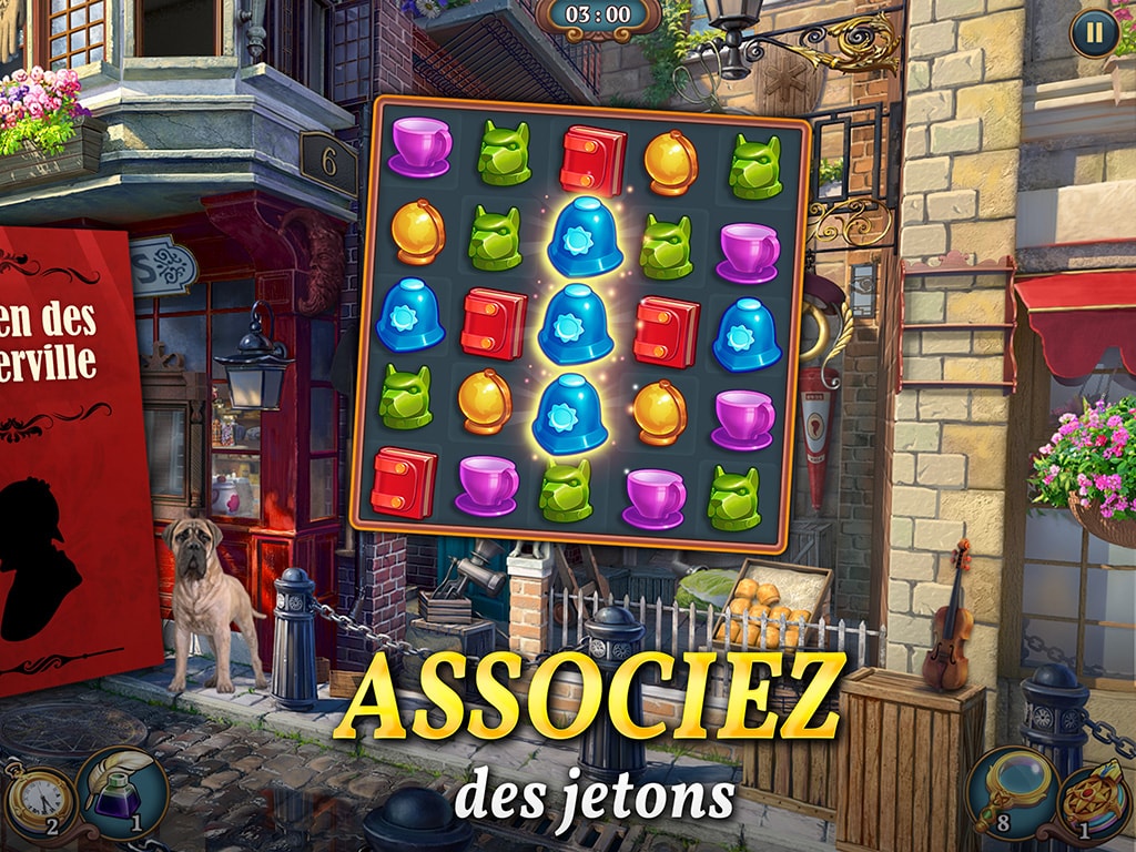 Sherlock・Objets Cachés・Mystère