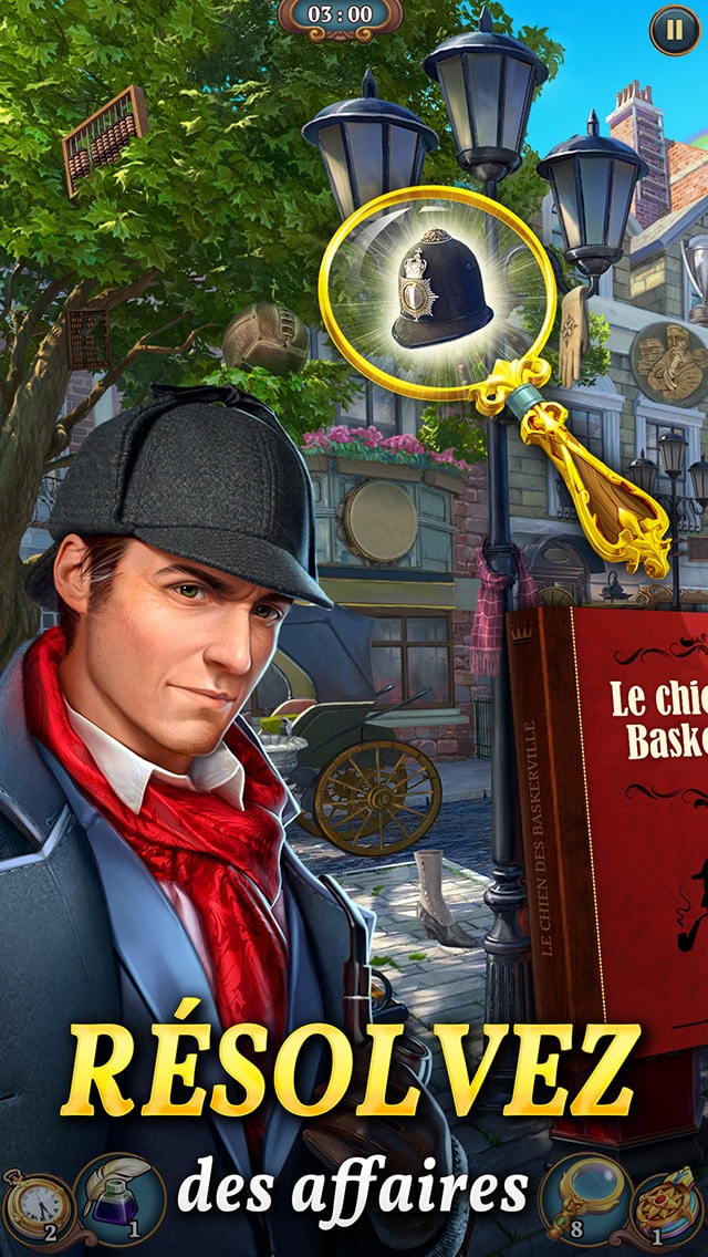 Sherlock・Objets Cachés・Mystère
