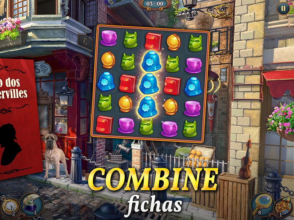 Sherlock: Jogo de Combinar 3