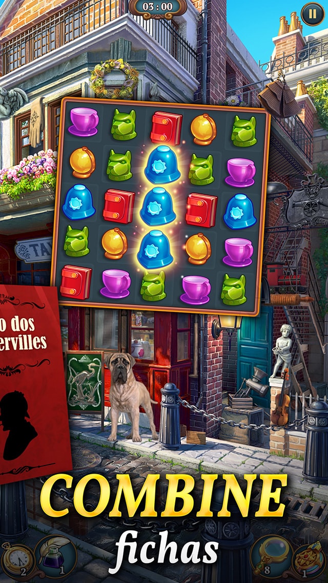 Sherlock: Jogo de Combinar 3
