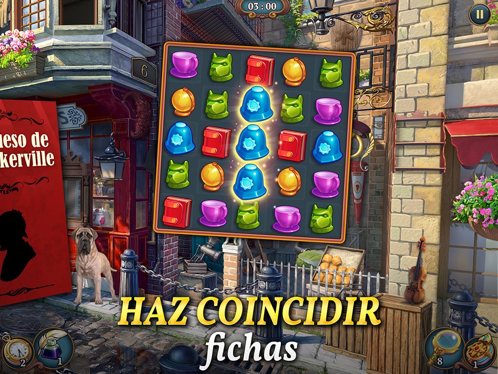Sherlock: Match Three Jewels