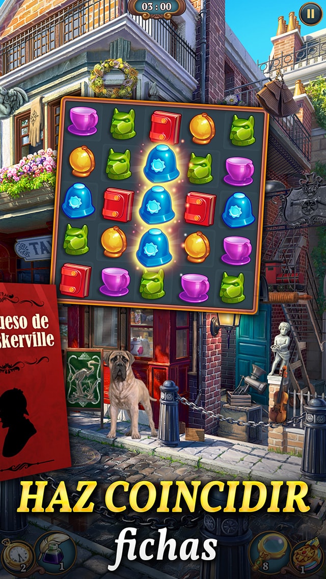 Sherlock: Match Three Jewels
