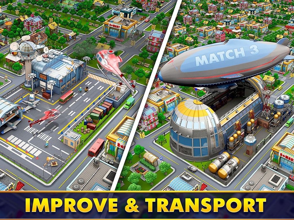 Mayor Match: Big City Builder