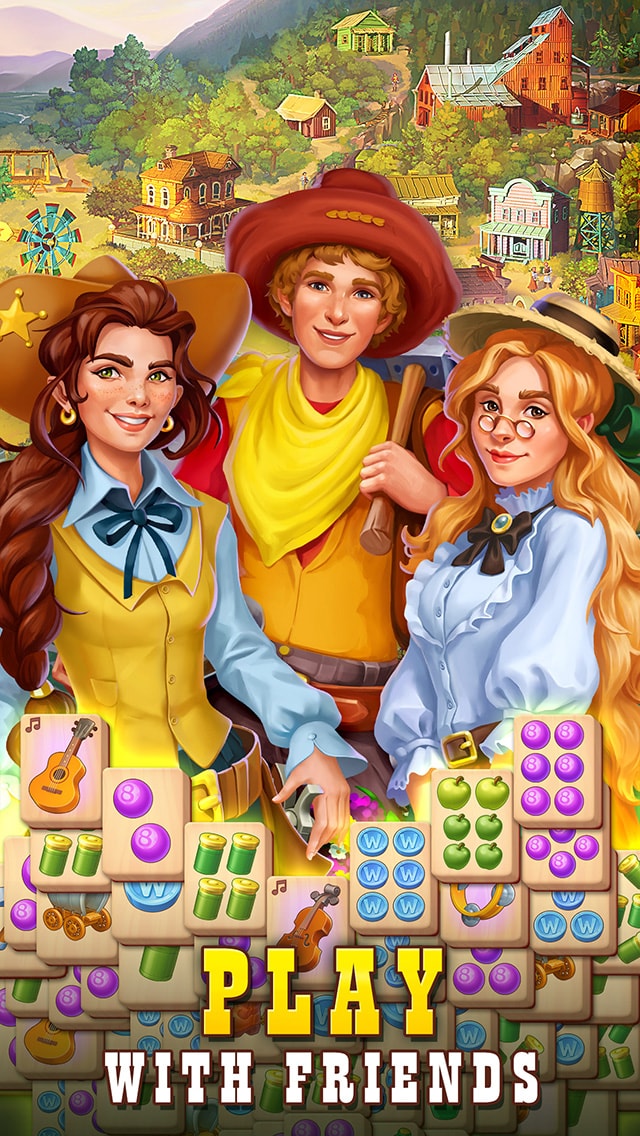 Sheriff of Mahjong®: Tile Match