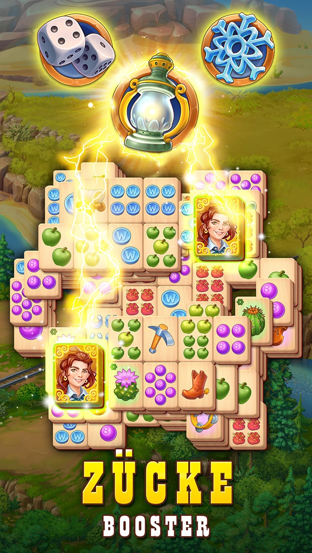 Sheriff of Mahjong®: Solitär