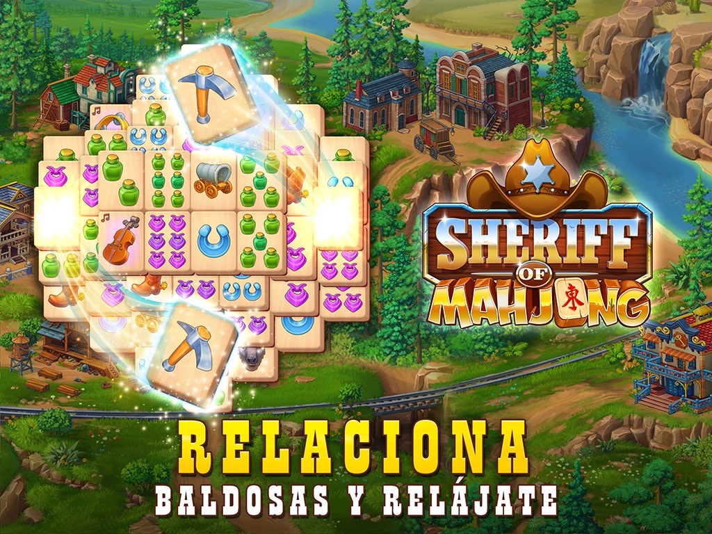 Sheriff of Mahjong®: Solitario