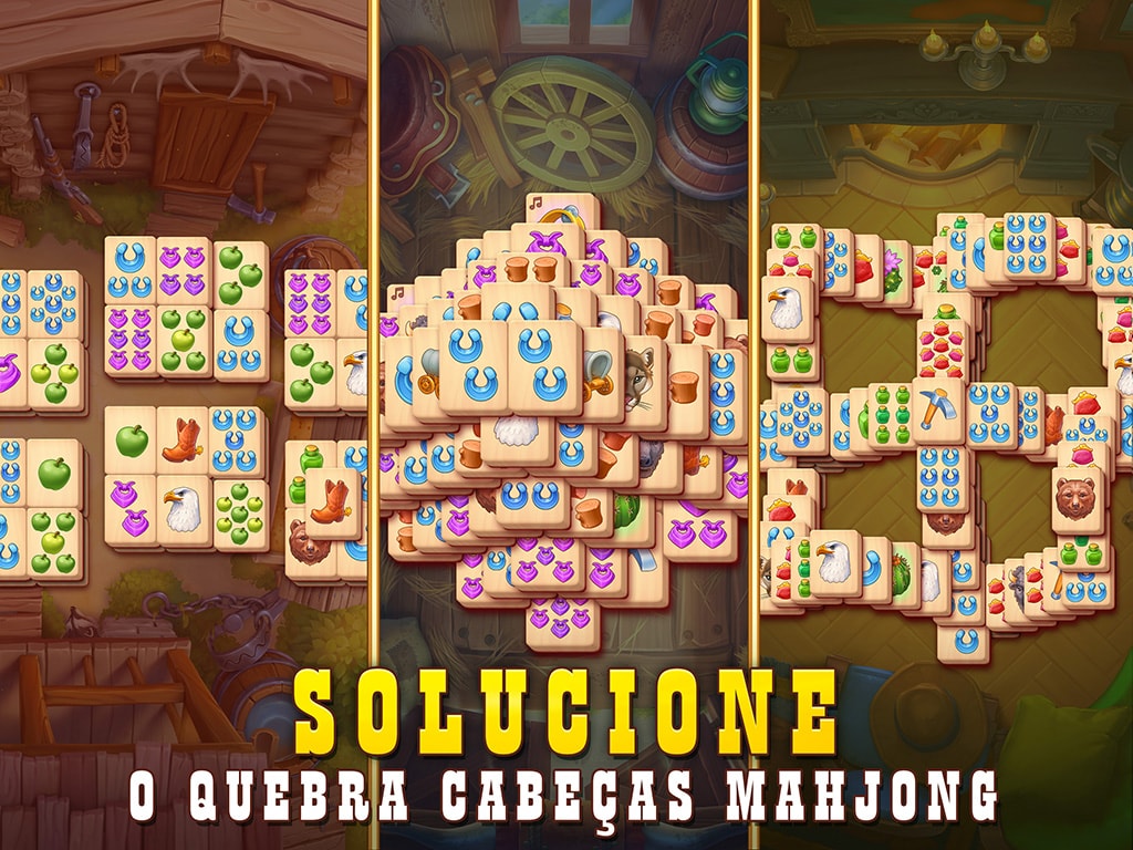 Sheriff of Mahjong®: Solitário
