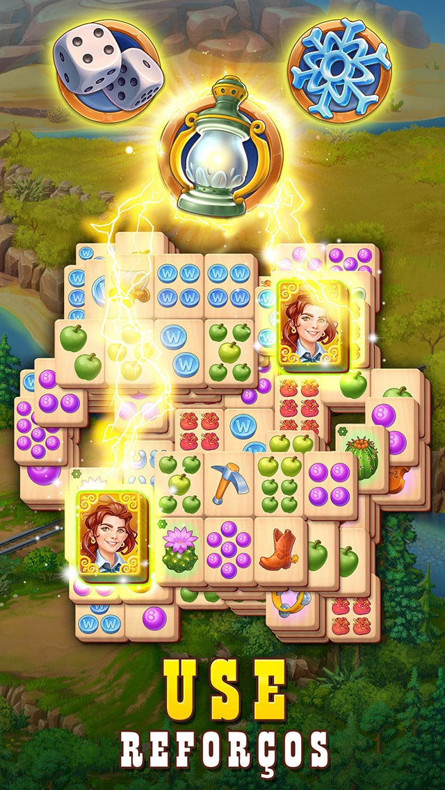Sheriff of Mahjong®: Solitário