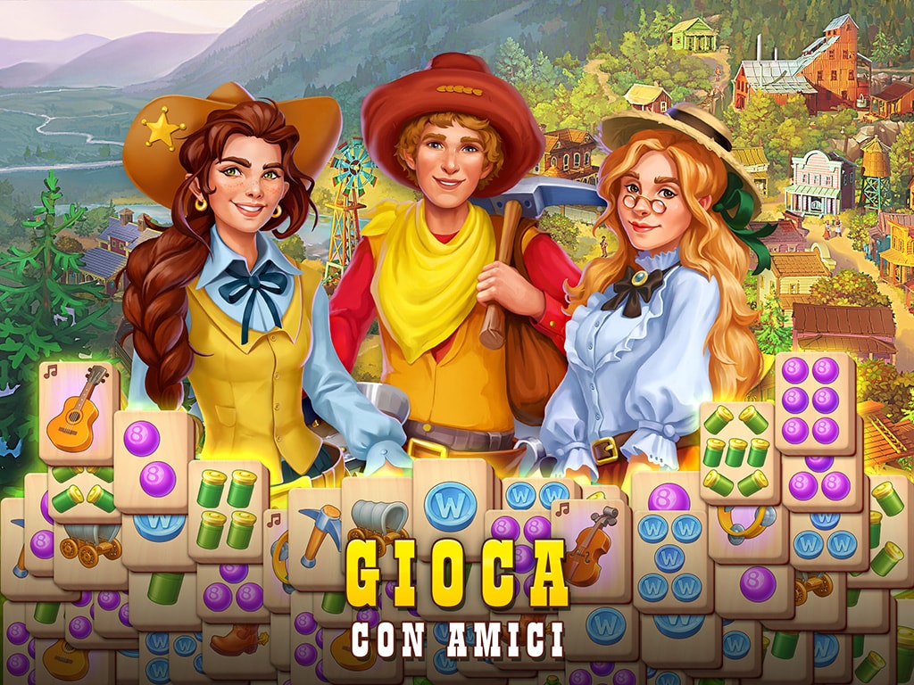 Sheriff of Mahjong®: Solitario