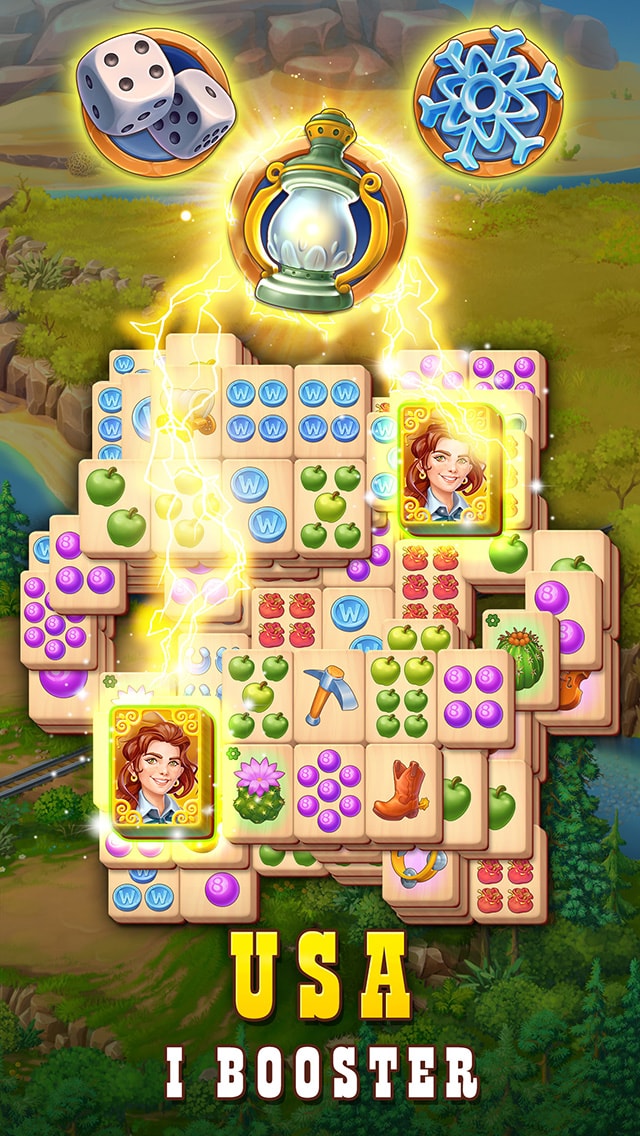 Sheriff of Mahjong®: Solitario