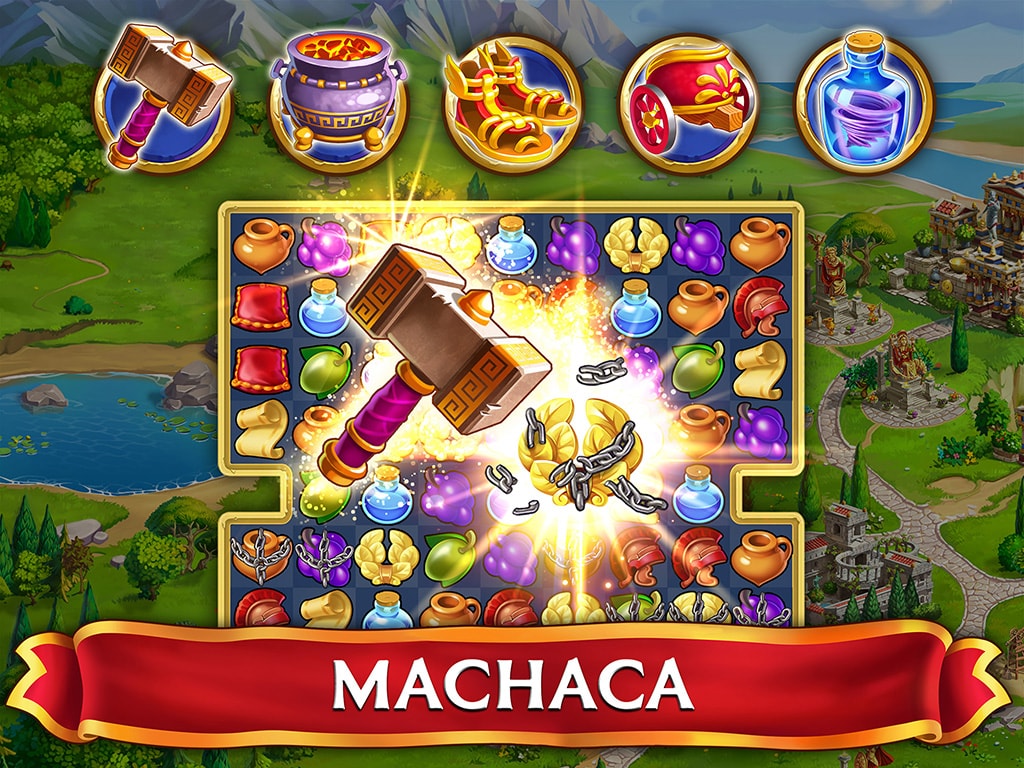 Jewels of Rome®: Juego de combinar gemas