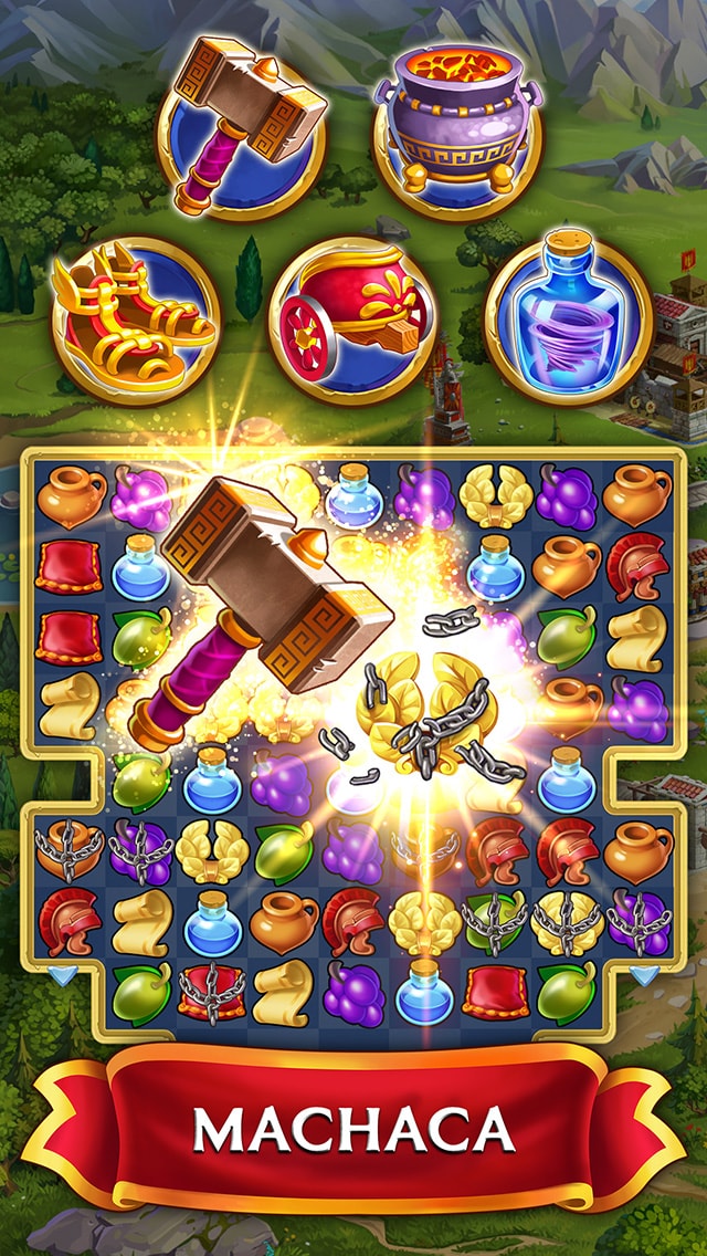 Jewels of Rome®: Juego de combinar gemas