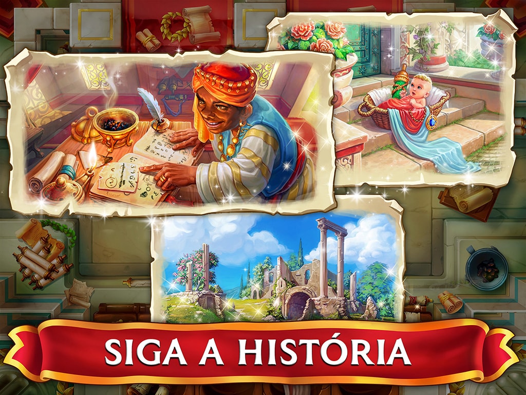 Jewels of Rome®: Reúna gemas e renove a cidade