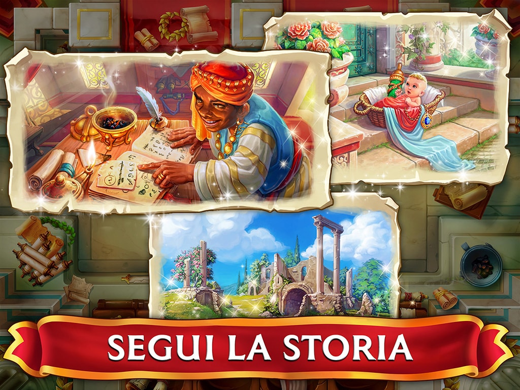 Jewels of Rome®: Gioco con abbinamento di gemme