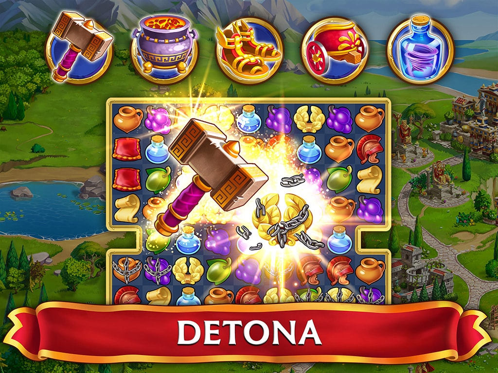 Jewels of Rome®: Match 3 Gems