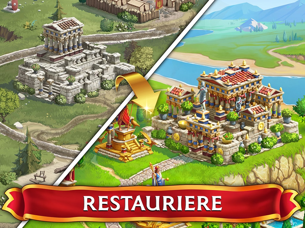 Emperor of Mahjong®: Majong spielen & Stadt bauen