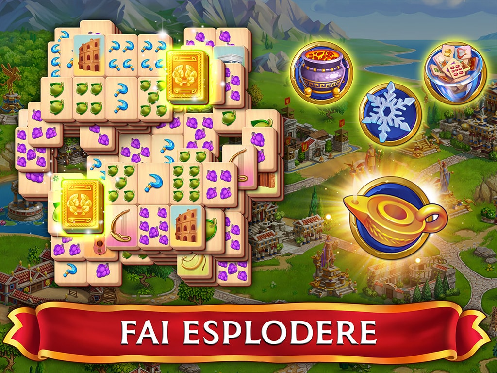 Emperor of Mahjong®: Majong, giochi per costruire