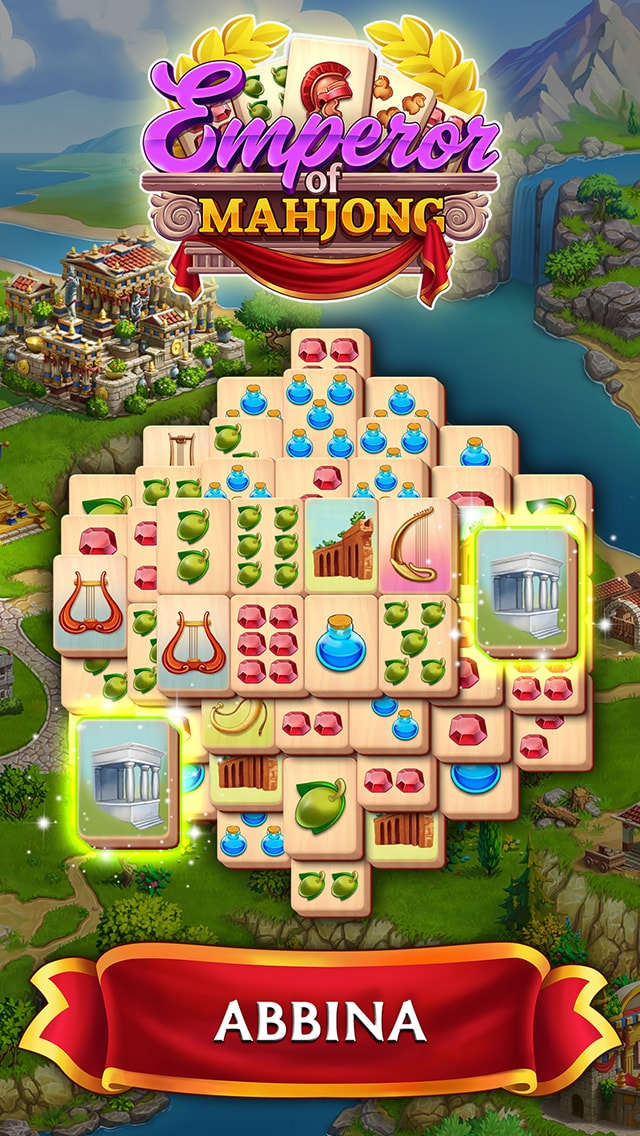 Emperor of Mahjong®: Majong, giochi per costruire