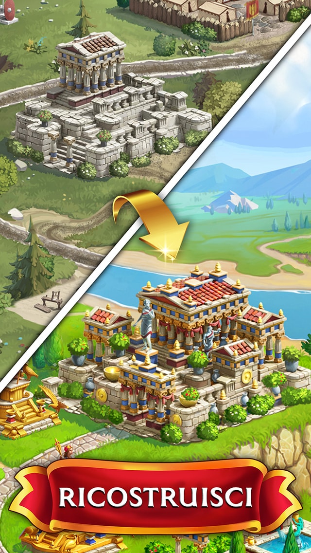 Emperor of Mahjong®: Majong, giochi per costruire