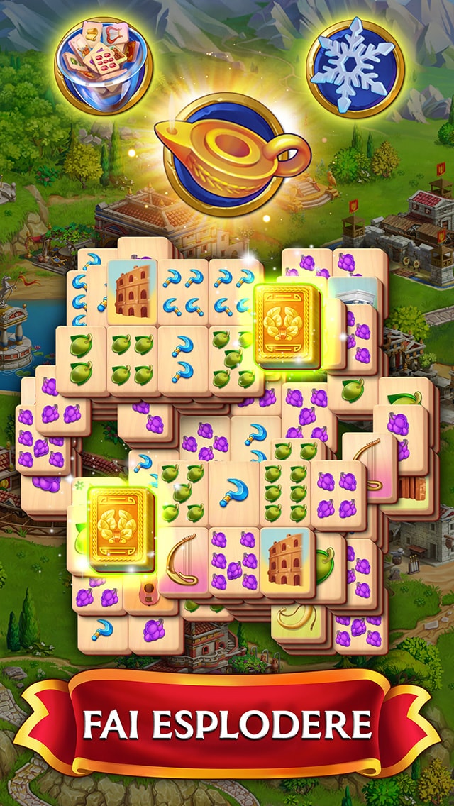 Emperor of Mahjong®: Majong, giochi per costruire