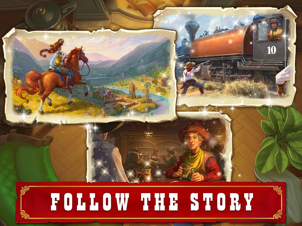 Jewels of the Wild West®: Gems puzzles & Diamond quests
