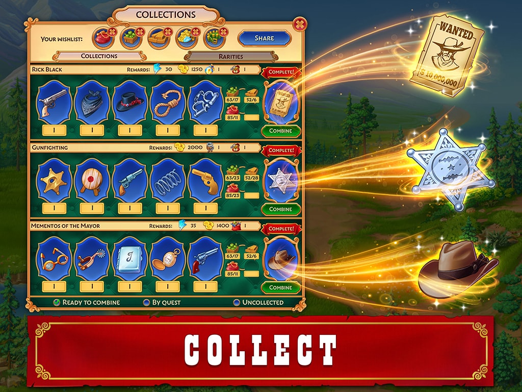 Jewels of the Wild West®: Gems puzzles & Diamond quests