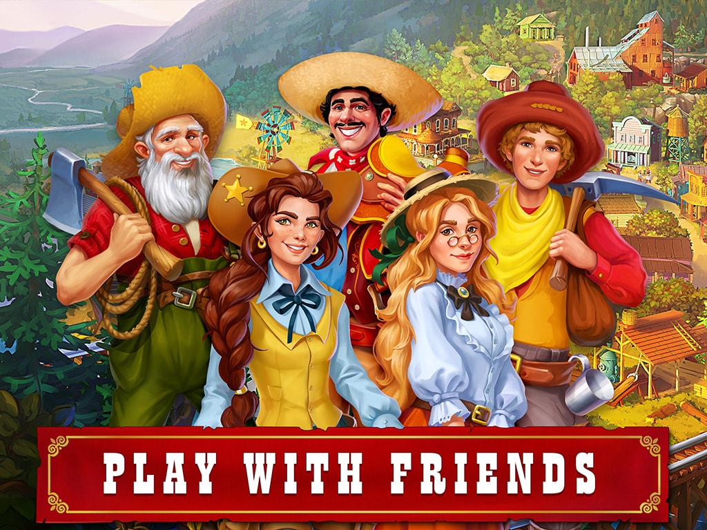 Jewels of the Wild West®: Gems puzzles & Diamond quests