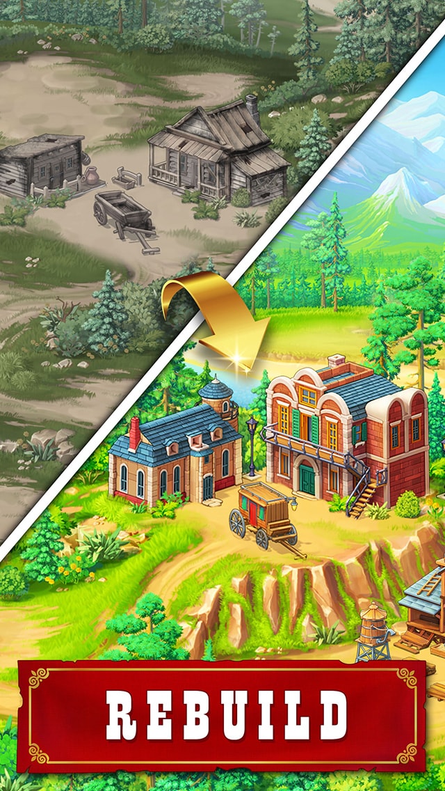 Jewels of the Wild West®: Gems puzzles & Diamond quests