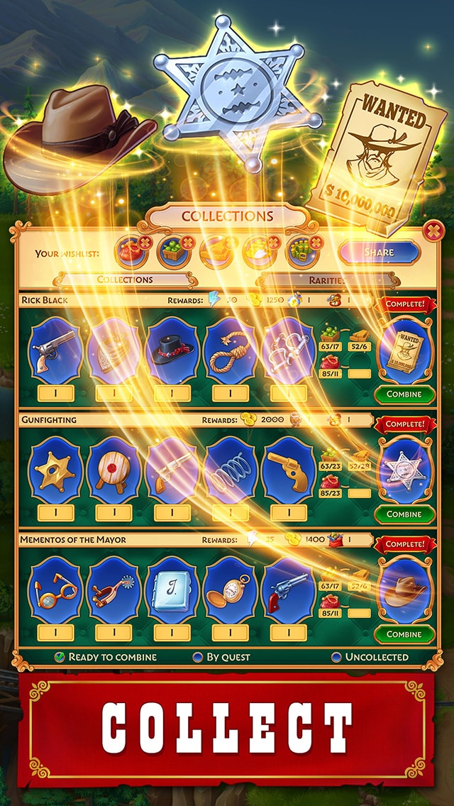 Jewels of the Wild West®: Gems puzzles & Diamond quests