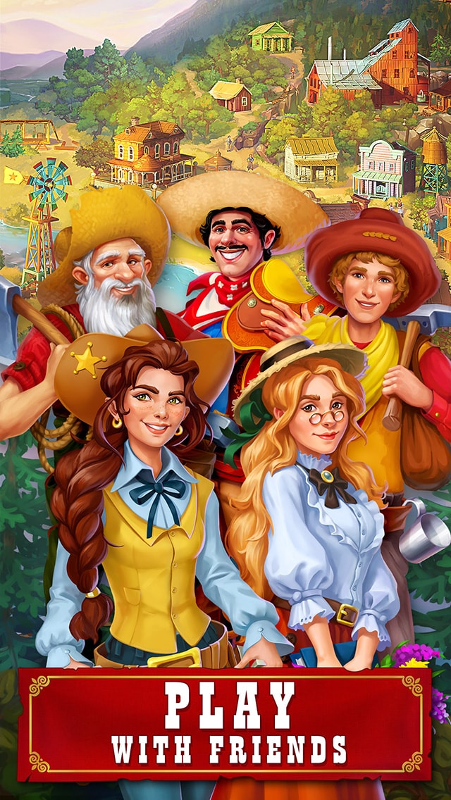 Jewels of the Wild West®: Gems puzzles & Diamond quests