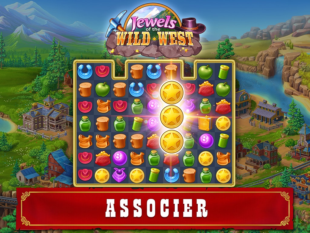 Jewels of the Wild West®: Jeux de série de 3 avec bijoux