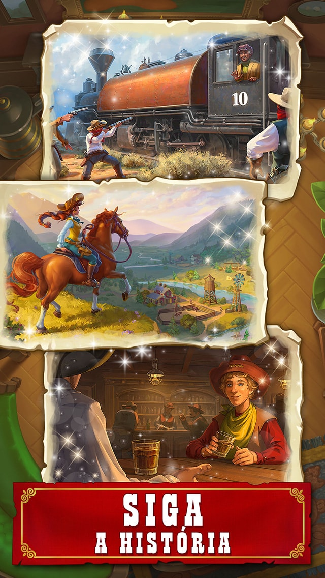 Jewels of the Wild West®: Una pedras e restaure a cidade