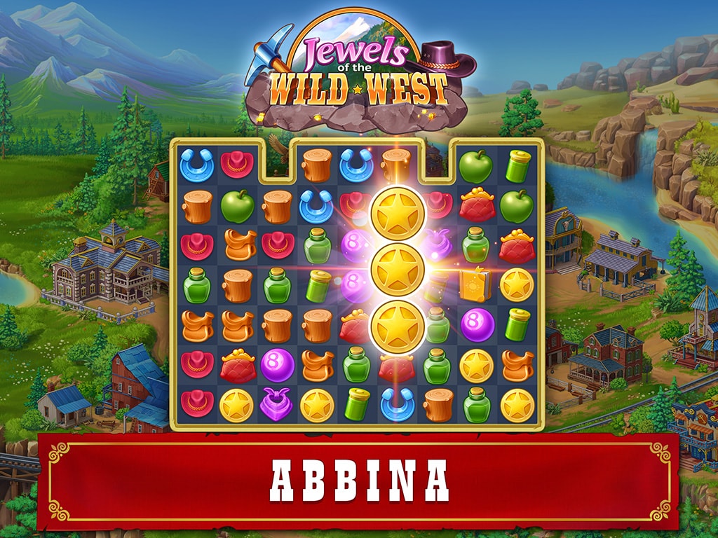 Jewels of the Wild West®: Abbina le gemme e restaura