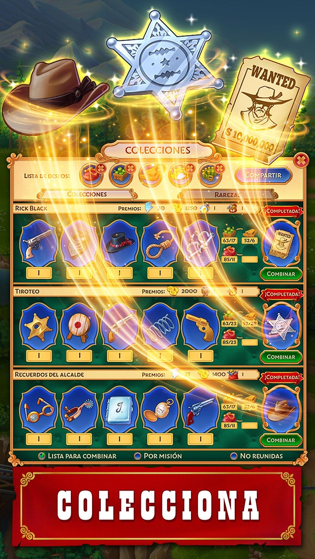 Jewels of the Wild West® Match3