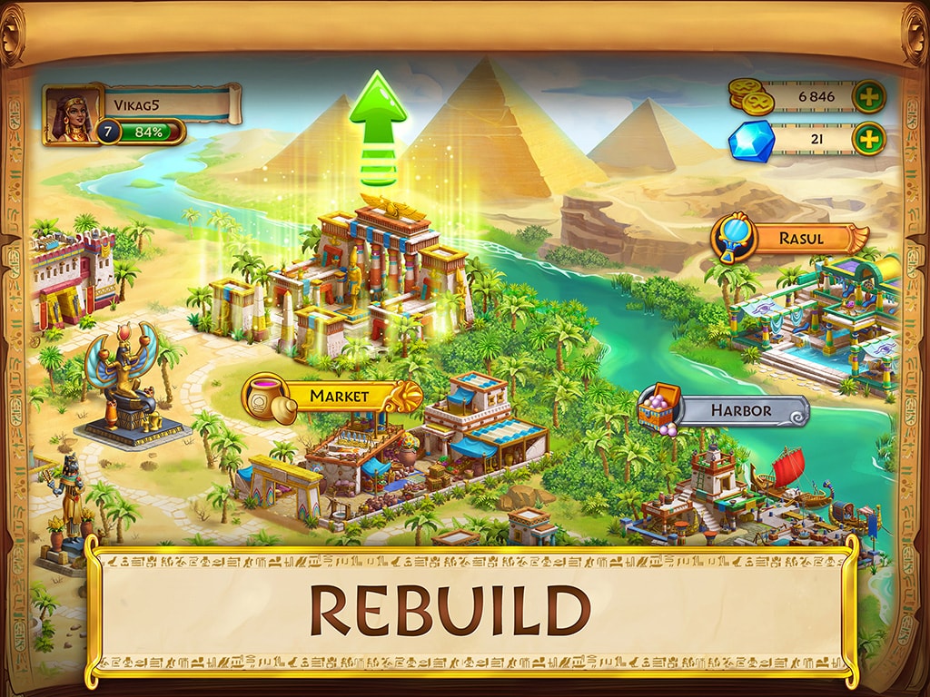 Jewels of Egypt®: Match 3 Games