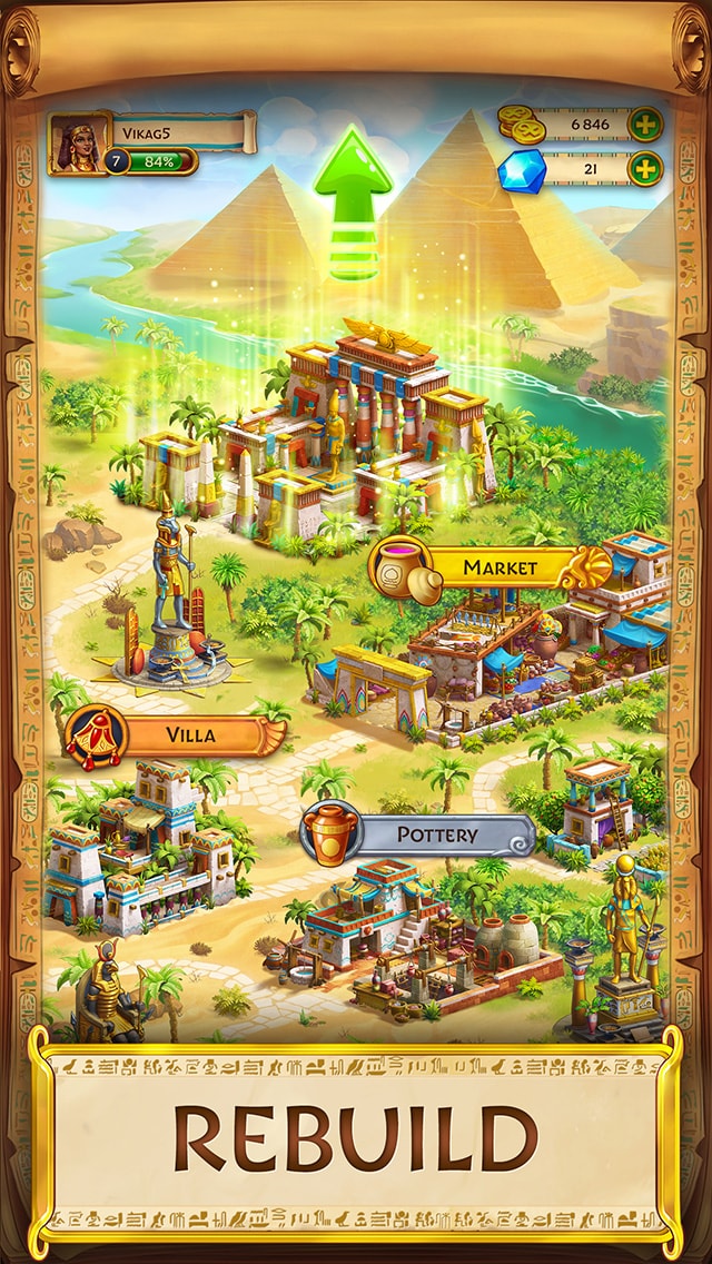 Jewels of Egypt®: Match 3 Games