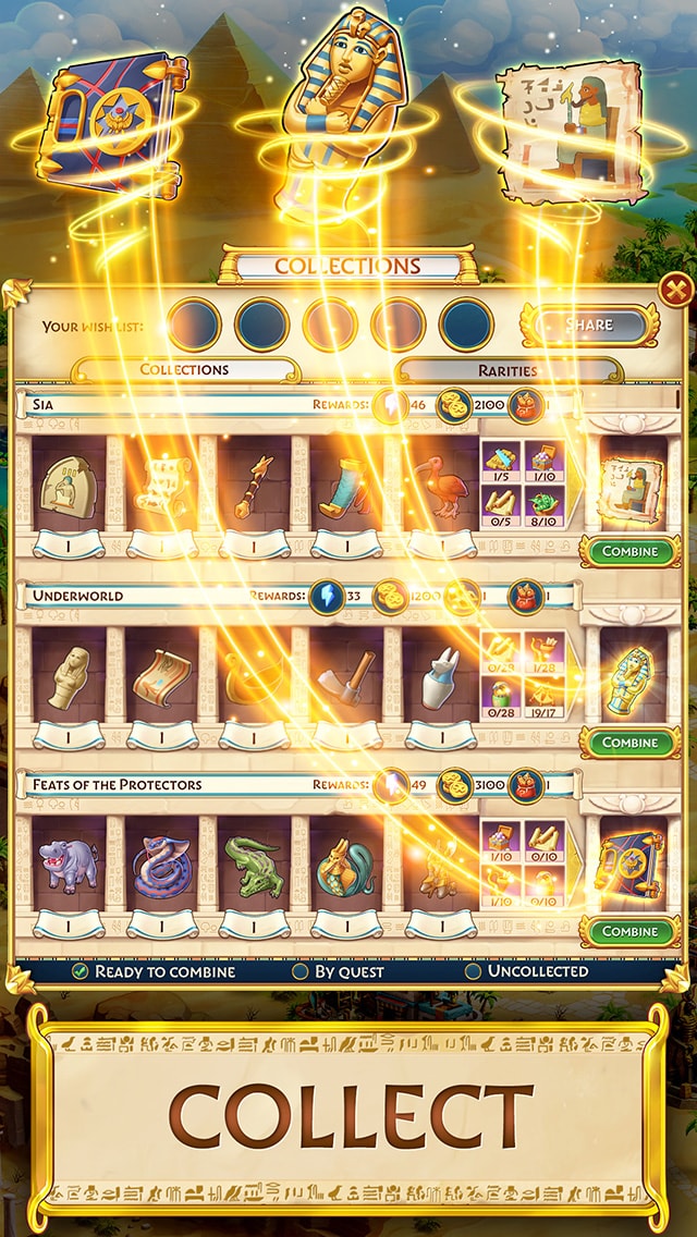 Jewels of Egypt®: Match 3 Games