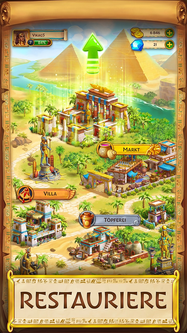 Jewels of Egypt®: 3 Gewinnt