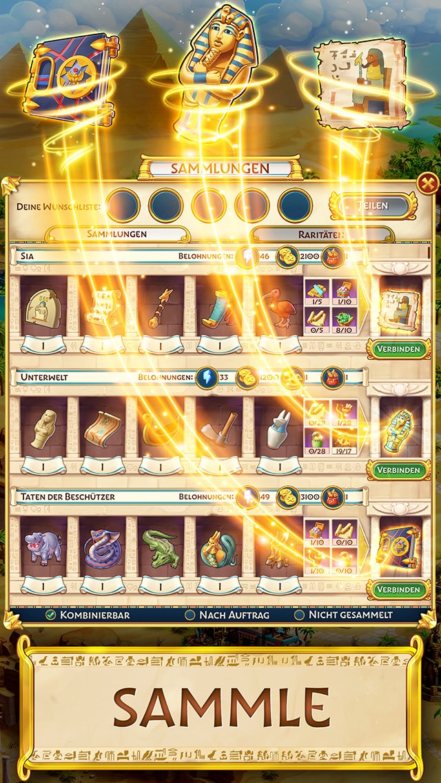 Jewels of Egypt®: 3 Gewinnt