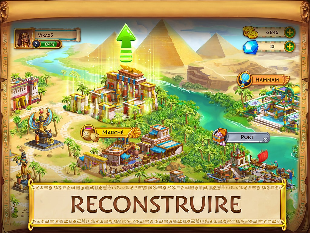 Jewels of Egypt®: Match 3 Gems