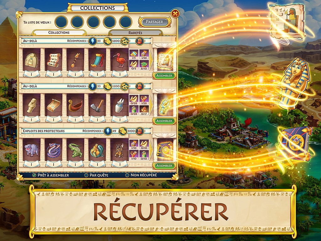 Jewels of Egypt®: Match 3 Gems