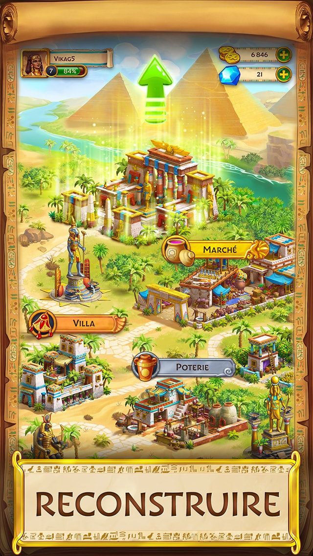 Jewels of Egypt®: Match 3 Gems